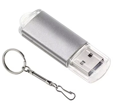 Флешка JASTER White USB 2.0 8 ГБ USB накопичувач (флешка) USB 2.0