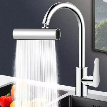 Насадка на кран Asson SHOWER HEAD водосберегающая с вращением 360°, 4 режима
