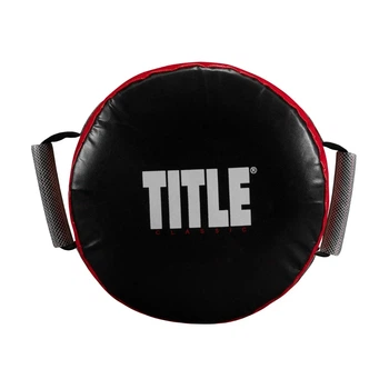 Макивара круглая TITLE Classic Round Punch Shield V2 ударный щит красно-черный