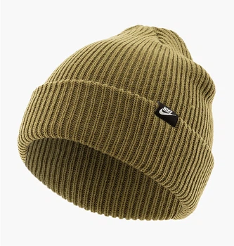 Шапка Nike Peak Standard Cuff Olive ONE SIZE Оливковий FB6526-378