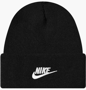 Шапка Nike U Nk Peak Beanie Tc Fut ONE SIZE Чорний HF0186-010