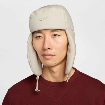 Шапка Nike U Nk Fly Cap Puffer Trapper L S/M Сірий IB7310-072