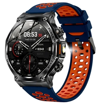 Смарт-годинник UWatch Smart Surf X Pro Lava Blue OLED 1.8 дюйма для спорту, 3 ремінці