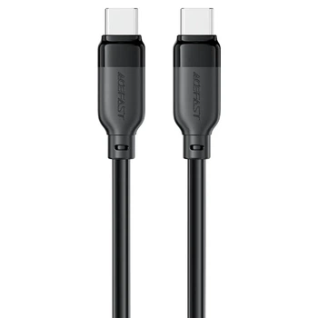 Кабель Acefast C16-03 Type-C — Type-C 60W 1.2 м плетеный черный