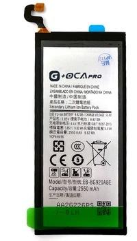 Акумулятор акб батарея EB-BG920ABE Samsung G920 Galaxy S6 2550 mAh Original PRC G+OCA PRo
