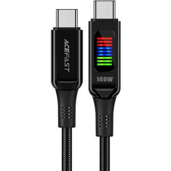 Кабель USB 2.0 Type-C M-M 1 2 м 100W with display C7-03 Acefast (6974316282778)
