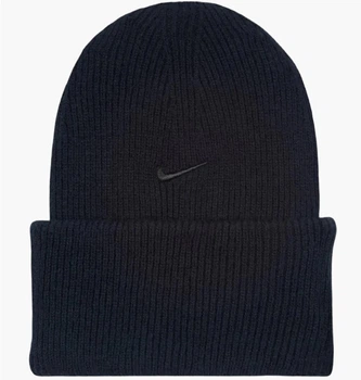 Шапка Nike U Nk Peak Beanie Prem H25 L Black ONE SIZE Чорний HQ0368-010