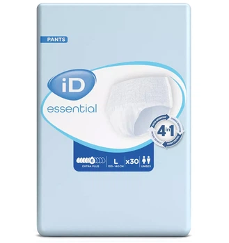 Подгузники-трусики для взрослых iD Diapers-Pants for adults ³D Plus L, 30 шт