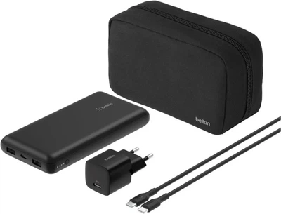 Powerbank Belkin BoostCharge Powerbank Set 20000 mAh 15W Black (BU042KQBK)