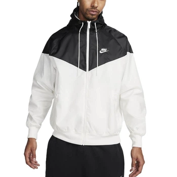 Ветровка мужскиая Nike Nk Wvn Lnd Wr Hd Jkt L Чорно-білий DA0001-137