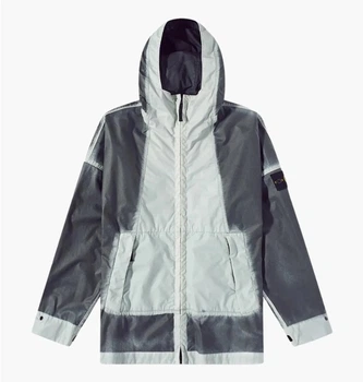 Куртка чоловіча Stone Island Stone Island Mussola Gommata Grey L Сірий 7815430T1-V0041