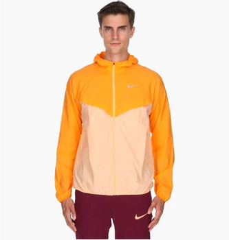 Ветровка мужская Nike Stride Repel Uv Orange M Оранжевый HV4548-873
