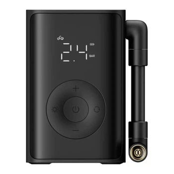Автомобильный насос Xiaomi Mijia Compact портативный компрессор 10.3 bar аккумуляторный Black