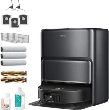 Робот-пилосос із вологим прибиранням Dreame Mova Z60 Ultra Roller Complete Black (RLZ83CE-1)