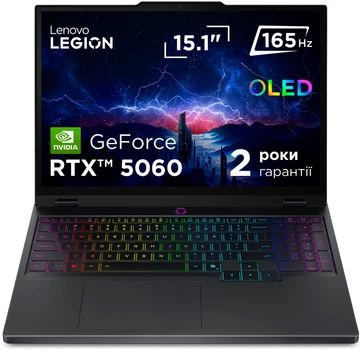 Ноутбук Lenovo Legion 5 15IRX10 (83LY00YARA) Eclipse Black