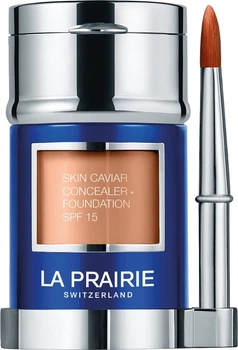 Тональний крем-консилер La Prairie Skin Caviar SPF 15 матувальний N-00 Soft Pearl 30 мл (7611773157544)