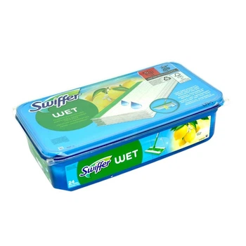 Сменные влажные салфетки для пола Swiffer Wet Лимон 24 шт