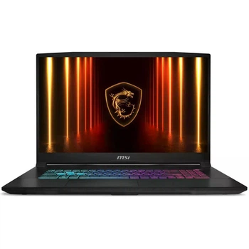 Ноутбук MSI Katana 17 HX (9S7-17L791-400), Intel Core i7-14650HX / 17.3" / RAM 16 ГБ DDR5 / SSD 512 ГБ / Intel UHD Graphics + RTX 5060 / Без ОС / Чорний