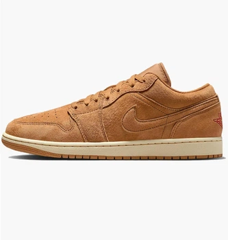 Кроссовки мужские Jordan 1 Low Se Flax Brown 47 Коричневый HV4089-200