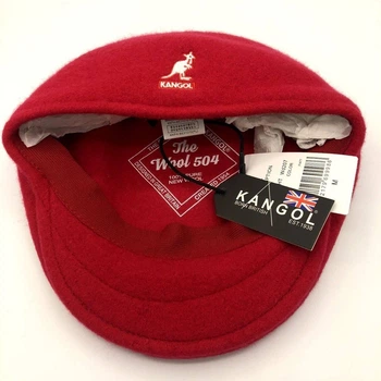 Кепка берет фуражка красная Kangol 54-57