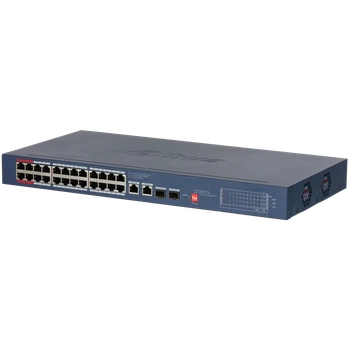 Коммутатор 26 портов управляемый Dahua DH-CS4228-24GT-375 PoE