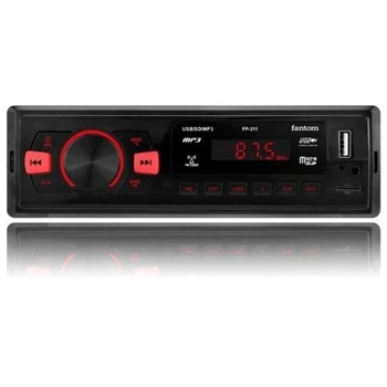 Автомагнитола Fantom FP-311 Black/Red USB SD Bluetooth 4x40W (Auto/52686)