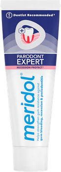 Набір зубних паст Meridol Parodont Expert Tripack з фтором 3 x 75 мл (8590232000494)