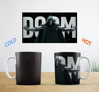 Чашка хамелеон керамічна Доктор Дум DOOM чашка ABC