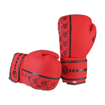 Боксерские перчатки спарринговые FGT collection 10 oz красные FT-3310/101