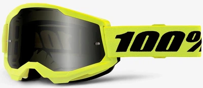 Маска 100% Strata 2 Sand Neon Yellow с линзой песочной (Sand)