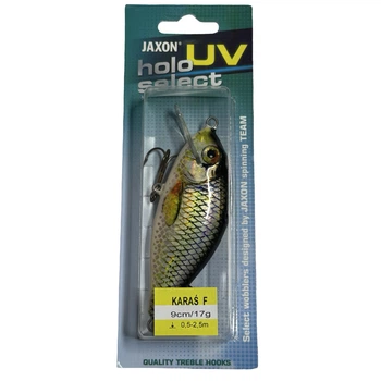 Воблер Jaxon HS Karas UV 9cm цвет PE, вес 17g заг. 0,5-2,5m floating,VU-KA9FPE