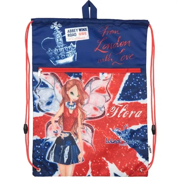 Сумка для взуття з кишенею Kite Winx Fairy 46х33 см W17-601M-1