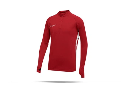 Детский свитшот Nike Zip Drill Top Kids 122 CM Красно-белый AJ9273-657