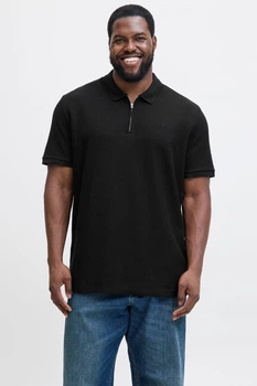 Футболка поло Jack&Jones чорна 4XL (500615-black-12284)