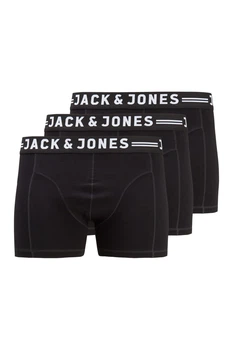Набір трусів боксерів Jack&Jones, 3 шт чорні 3XL (800121-12829)