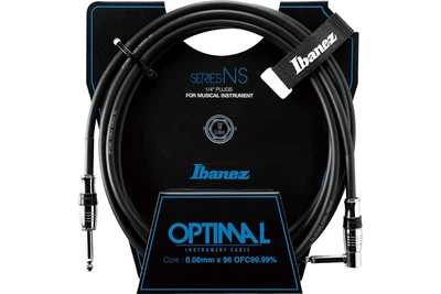 Кабель инструментальный IBANEZ NS10L INSTRUMENT CABLE 3M ANGLED