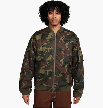 Куртка мужская Nike Life Woven Ma1 Flight Jacket Olive M Оливковый FB7591-222