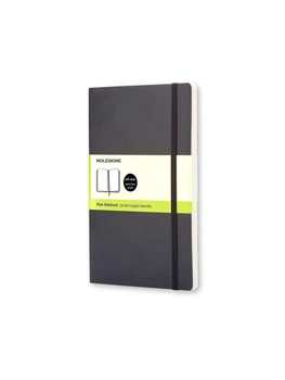Записная книжка Moleskine Classic карманная, Нелинованная Черная Мягкая (QP613) 9788883707148