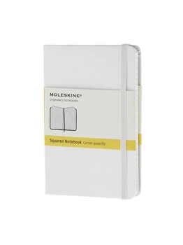 Блокнот Moleskine Classic карманный, Клетка Белый (MM712WH) 9788866137184