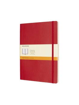 Записная книжка Moleskine Classic большая, Линейка Красная Мягкая (QP621F2) 8055002854672