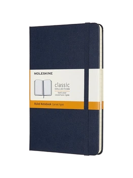 Записная книжка Moleskine Classic средняя, Линейка Сапфир (QP050B20) 8058647626666