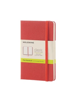 Записная книжка Moleskine Classic карманная, Нелинованная Оранжевая (QP012F16) 8051272893656