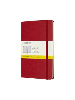 Записная книжка Moleskine Classic медиум, Клетка Красный (QP051F2) 8058647626635