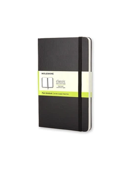 Блокнот Moleskine Classic карманный, Нелинованный Черный (QP012) 9788883701030