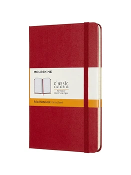Блокнот Moleskine Classic средний, Линейка Красный (QP050F2) 8058647626628