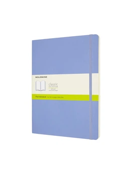 Блокнот Moleskine Classic большой, Нелинованный Голубая Гортензия Мягкий (QP623B42) 8056420850963