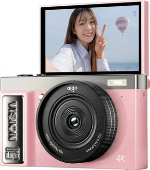 Фотоаппарат Aigo D9PRO/E9PRO 64 ГБ Pink