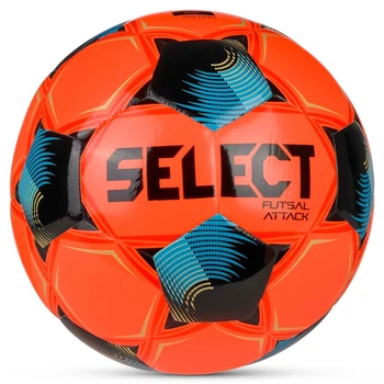 Мяч для футзала Select Futsal Attack DB (FIFA Basic) v26 107347-010 (размер 4) оранжево-синий