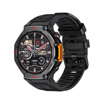 Смарт-годинник Modfit Navigator Al Black з GPS, компасом та захистом 5 ATM, Унісекс, Силікон
