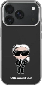 Etui Karl Lagerfeld IML Ikonik Sketch Print MagSafe do Apple iPhone 17 Pro/18 Pro Black (KLHMP18L6HKIKDK)